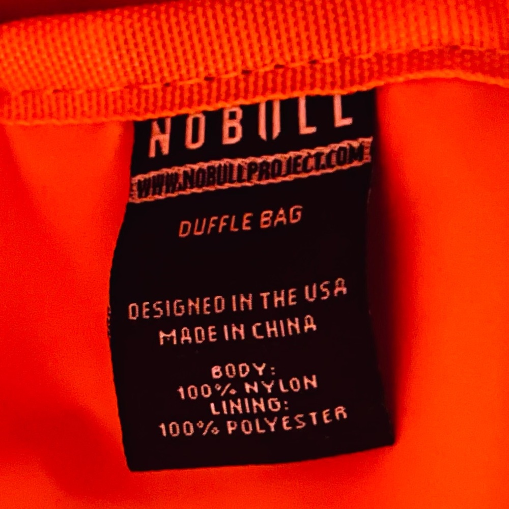 Nobull Duffle Crossfit Gym Bag In Black Gem